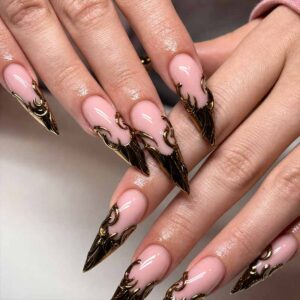 Rose Gold Petal Elegance